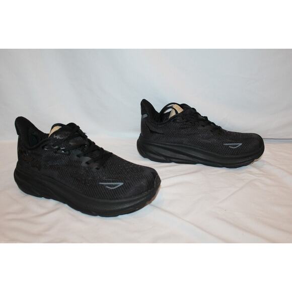 NIB HOKA ONE MEN\'S CLIFTON 9 BLACK BBLC‎ RUNNING ATHLETIC SNEAKERS 8.5 main image 7